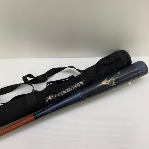 ミズノ MIZUNO ビヨンドマックスレガシー 少年軟式 子ども FRP製バット 1CJBY164 ミドルバランス 中古 ケース付き 野球 8108