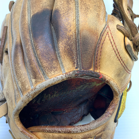 ミズノ MIZUNO ミズノプロ mizunopro 1AJGH23913 硬式 大人 一般 内野手用 グローブ グラブ 右投げ 中古品 グローブ袋付き 野球 9698