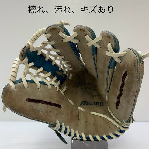 ミズノ MIZUNO ミズノプロ 軟式 大人 一般 外野手用 グローブ グラブ 右投げ オーダー 中古品 野球 7953