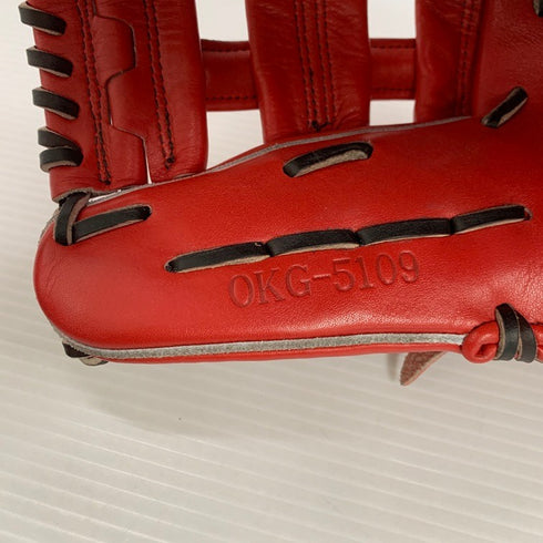 中古品 ハイゴールド Hi-Gold 己極 軟式 外野手用グローブ OKG-5109 4812
