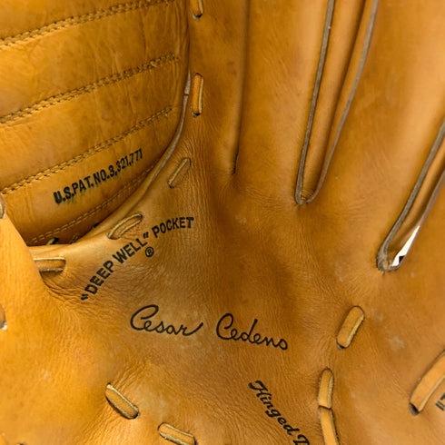 ローリングス Rawlings ORF4 ヴィンテージ 硬式 大人 一般 外野手用 グローブ グラブ 右投げ 中古品 野球 1324