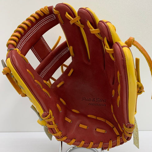 中古品 ゼット ZETT プロステイタス 軟式 内野手用グローブ BRGB30766L 3824