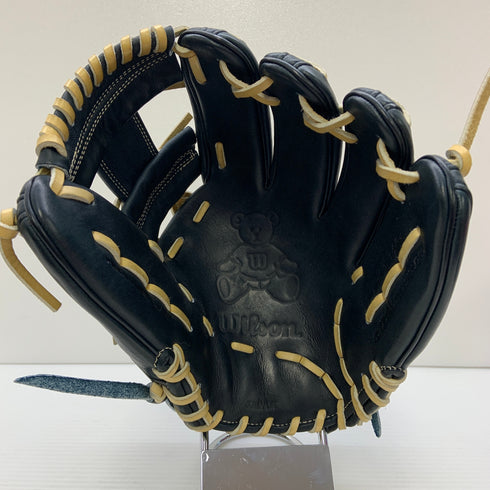ウィルソン Wilson ウィルソンスタッフ ウィルソンベア 硬式 大人 一般 内野手用 グローブ グラブ 右投げ HWL86H 中古品 野球 7407