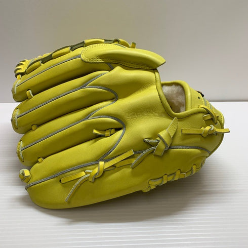 中古品 ミズノ MIZUNO ミズノプロオーダー 硬式 投手グローブ HAGA 刺繍有り 4857