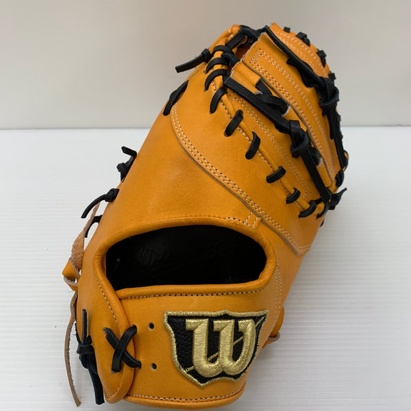 ウィルソン Wilson 硬式 大人 一般 ファーストミット 一塁手 グローブ グラブ 右投げ HWKKSZ 中古品 グローブ袋付き 野球 6448