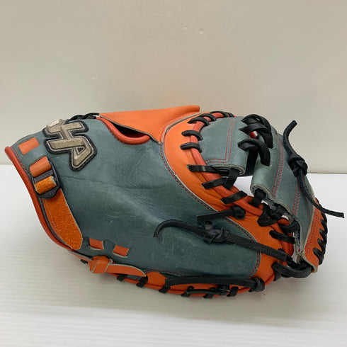ハタケヤマ HATAKEYAMA PRO-M08 軟式 大人 一般 キャッチャーミット 捕手 グローブ グラブ 右投げ 中古品 野球 1396