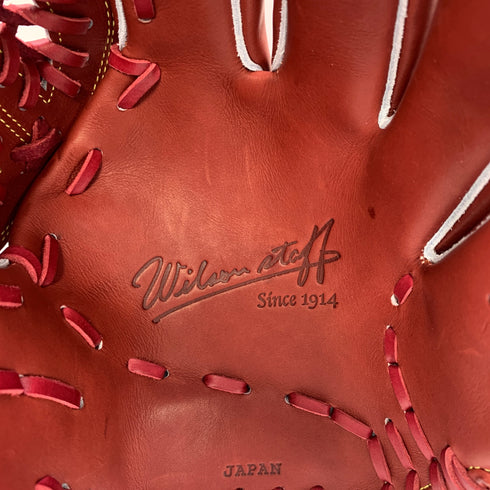 ウィルソン Wilson ウィルソンスタッフ 硬式 大人 一般 投手用 グローブ ピッチャー グラブ 右投げ WBW101047 タグ付き 野球 6487