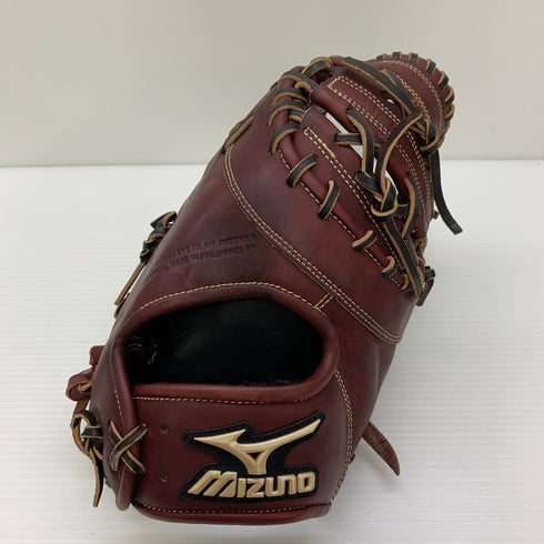 ミズノ MIZUNO グローバルエリート 軟式 大人 一般 ファーストミット 一塁手 グローブ グラブ 右投げ 2IN31000 中古品 野球 6539