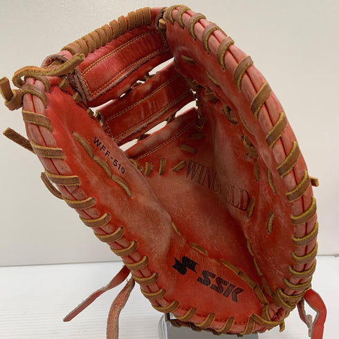 エスエスケイ SSK WINGFIELD 軟式 大人 一般 ファーストミット 一塁手 グローブ グラブ 右投げ WFF510 中古品 野球 8063