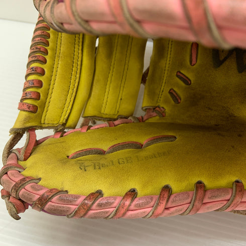 ミズノ MIZUNO グローバルエリート オーダー 軟式 大人 一般 ファーストミット 一塁手 グローブ グラブ 右投げ 中古品 野球 7238