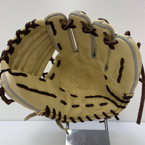 久保田スラッガー KUBOTA SLUGGER 軟式 大人 一般 内野手用 グローブ グラブ 右投げ KSN-AR4 中古品 野球 6645