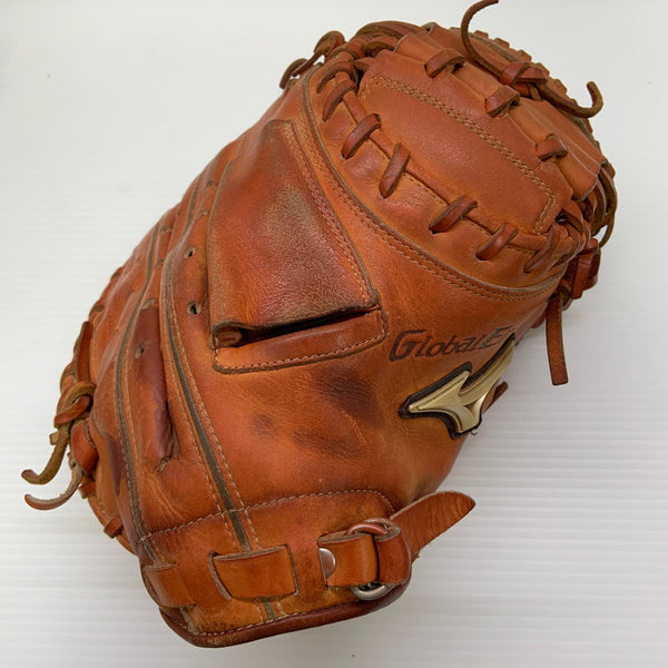 ミズノ MIZUNO グローバルエリート Global Elite 1AJCY16400 少年軟式 子ども キャッチャーミット 捕手 グローブ グラブ 右投げ 中古品 野球 8836