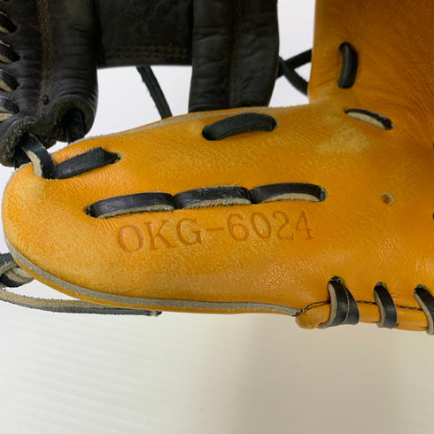 ハイゴールド HI-GOLD 己極 OKG-6024 軟式 大人 一般 二塁手・遊撃手用 グローブ グラブ 右投げ 中古品 野球 9048