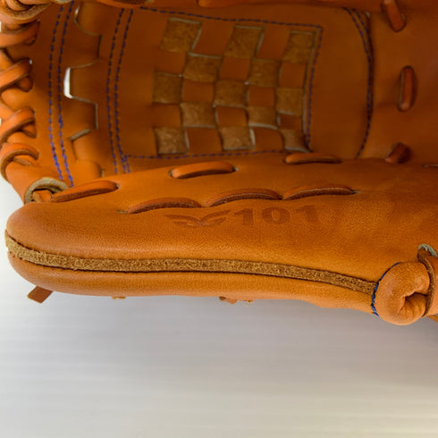 グロム GLOM 硬式 大人 一般 投手用 グローブ ピッチャー グラブ 右投げ 101 中古品 野球 7104