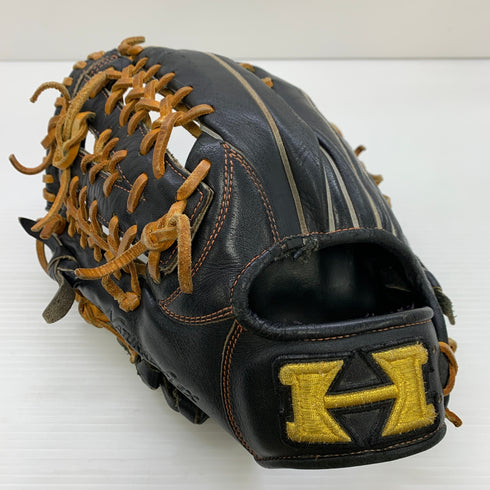 ハイゴールド HI-GOLD 己極 軟式 大人 一般 内野手用 グローブ グラブ 左投げ OKG-6338 中古品 野球 7829