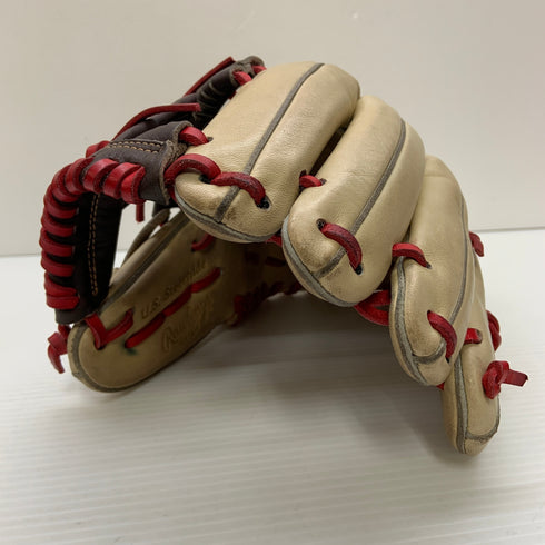 ローリングス Rawlings HOH 軟式 大人 一般 内野手用 グローブ グラブ 右投げ GR2FHEN52MG 中古品 グローブ袋付き 野球 8027