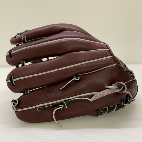 中古品 リュウ GLOVE STUDIO RYU 硬式 内野手用グローブ RYU-G5 5261