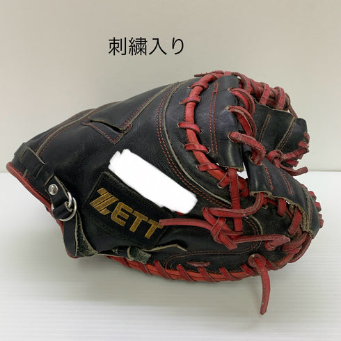 ゼット ZETT プロステイタス PROSTATUS BRCPRO 軟式 大人 一般 キャッチャーミット 捕手 グローブ グラブ 右投げ 中古品 野球 1265