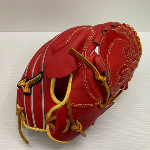 中古品 ミズノ MIZUNO ミズノプロ 軟式 投手用グローブ 1AJGR32021 袋付き 4247