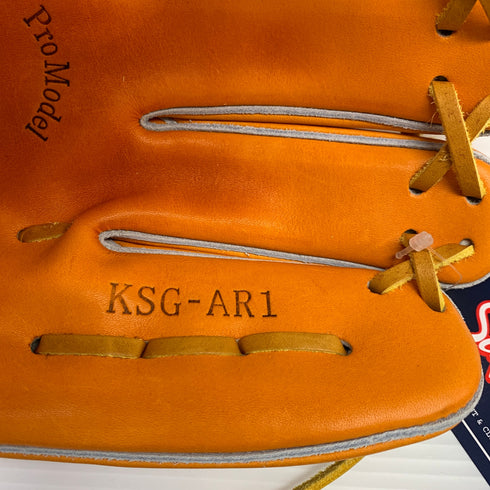 久保田スラッガー KUBOTA SLUGGER 硬式 大人 一般 内野手用 グローブ グラブ 右投げ KSG-AR1 タグ付き 箱・グローブ袋付き 野球 6881