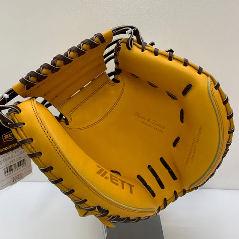 ゼット ZETT プロステイタス 硬式 大人 一般 キャッチャーミット 捕手 グローブ グラブ 右投げ BPROCM922 タグ付き 野球 8215