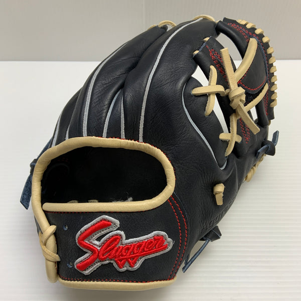 久保田スラッガー KUBOTA SLUGGER 軟式 大人 一般 内野手用 グローブ グラブ 右投げ KSN-SR1 中古品 野球 7898