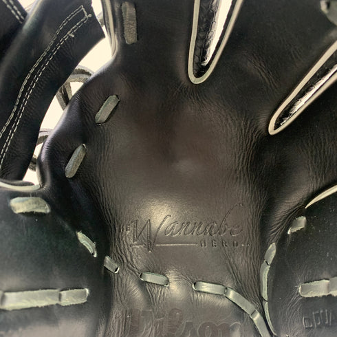 ウィルソン Wilson ワナビーヒーロー 軟式 大人 一般 内野手用 グローブ グラブ 右投げ RHV86H 中古品 野球 6483