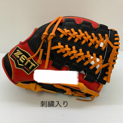 ゼット ZETT プロステイタス PROSTATUS 軟式 大人 一般 内野手用 グローブ グラブ 右投げ オーダー 中古品 野球 8645