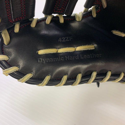 YGS 山本グラブスタジオ 硬式 大人 一般 ファーストミット 一塁手 グローブ グラブ 右投げ 42ZF 中古品 グローブ袋付き 野球 8269
