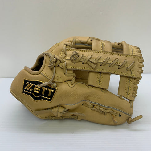 ゼット ZETT ウイニングロード BRGB33410R 軟式 大人 一般 オールラウンド グローブ グラブ 右投げ 中古品 野球 9045