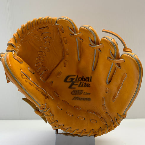 ミズノ MIZUNO グローバルエリート 軟式 大人 一般 投手用 グローブ ピッチャー グラブ 右投げ 1AJGR1230 中古品 野球 7168