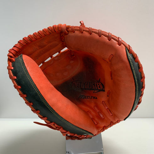 ミズノ MIZUNO フィールドグリスター 軟式 大人 一般 キャッチャーミット 捕手 グローブ グラブ 右投げ 1AJCR10100 中古品 野球 6362