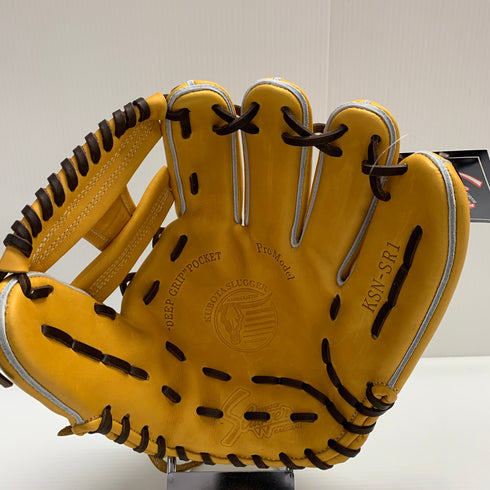 久保田スラッガー KUBOTA SLUGGER 軟式 大人 一般 内野手用 グローブ グラブ 右投げ KSN-SR1 タグ付き 野球 8310