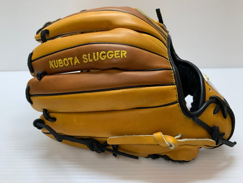 中古品 久保田スラッガ ー KUBOTA SLUGGER オーダー 硬式 内野手用グローブ コユニ DS1型 刺繍有り 4050