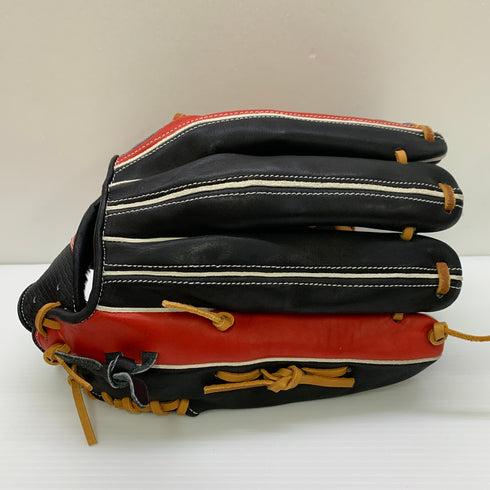 ハイゴールド HI-GOLD プロフェッショナル 硬式 大人 一般 外野手用 グローブ グラブ 左投げ オーダー 中古品 野球 8607