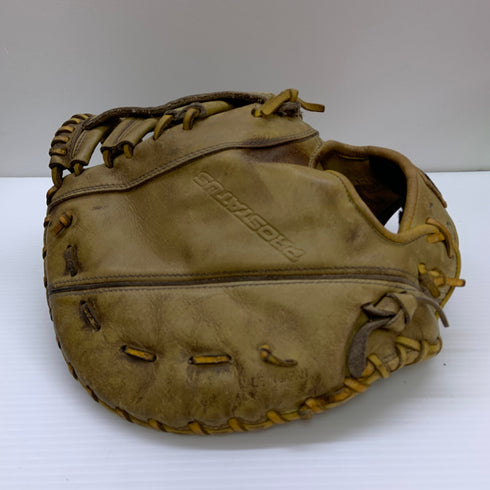 ゼット ZETT プロステイタス PROSTATUS BRF153 軟式 大人 一般 ファーストミット 一塁手 グローブ グラブ 右投げ 中古品 野球 9550