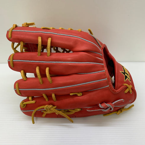 イソガイスポーツ オーダー品 硬式 大人 一般 外野手用 グローブ グラブ 右投げ ISO-10PT 中古品 グローブ袋付き 野球 6023