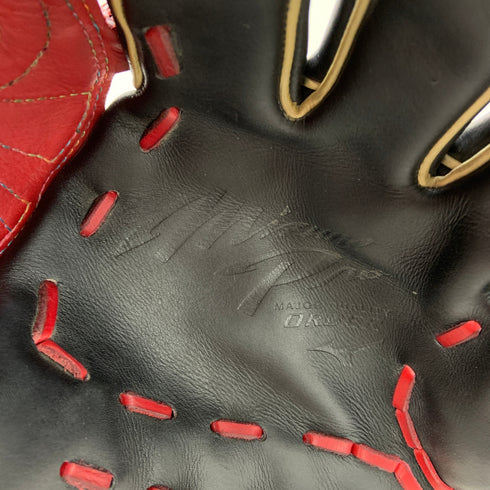 ミズノ MIZUNO ミズノプロ 軟式 大人 一般 内野手用 グローブ グラブ 右投げ オーダー 中古品 野球 7271