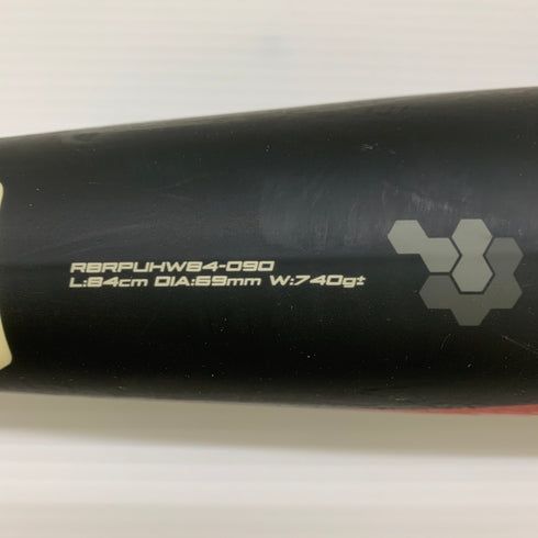ミツワタイガー 美津和タイガー レボルタイガー イオタ i-w 軟式 大人 一般 FRP製バット RBRPUHW84 中古 野球 7798