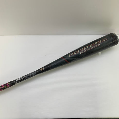 ゼット ZETT モンスターブラックキャノン 軟式 大人 一般 FRP製バット BCT31384 中古 野球 8040