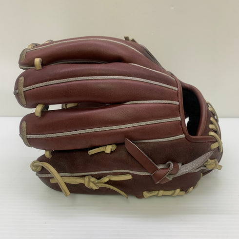 ミズノ MIZUNO ミズノプロ mizunopro HAGA製 硬式 大人 一般 内野手用 グローブ グラブ 右投げ 中古品 野球 9227