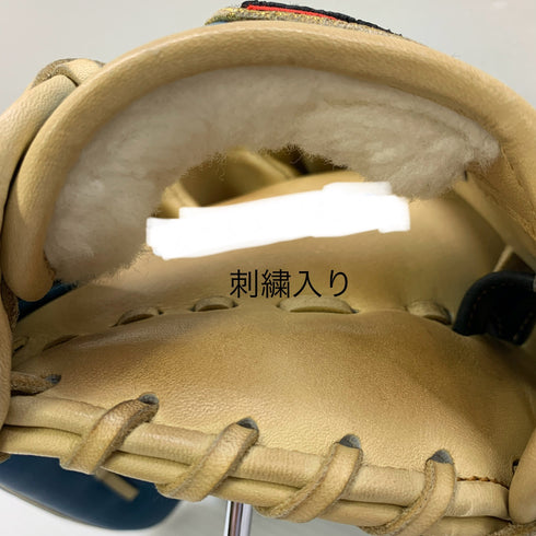 ゼット ZETT プロステイタス 軟式 大人 一般 投手用 グローブ ピッチャー グラブ 右投げ オーダー 中古品 野球 7406