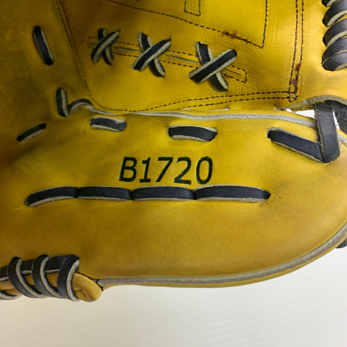 アディダス adidas プロフェッショナル B1720 硬式 大人 一般 投手用 グローブ ピッチャー グラブ 左投げ 中古品 グローブ袋付き 野球 9278