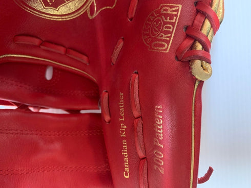 中古品 ローリングス Rawlings プロプリファード オーダー 硬式 内野手用グローブ GHMSOGPR 刺繡有り 3617