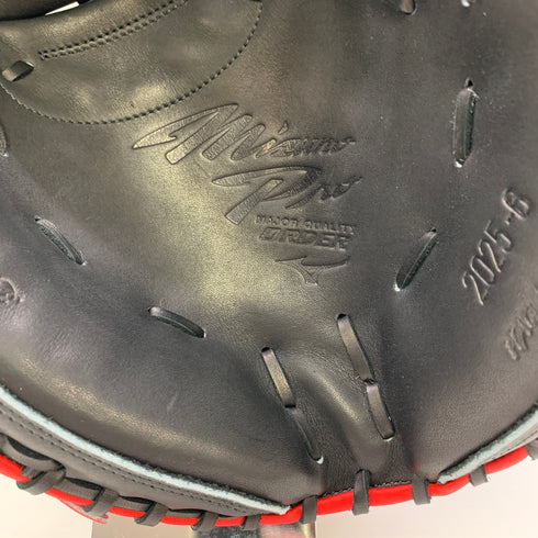 ミズノ MIZUNO ミズノプロ mizunopro HAGA 軟式 大人 一般 キャッチャーミット 捕手 グローブ グラブ 右投げ オーダー 中古品 グローブ袋付き 野球 1087