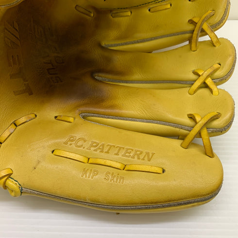 ゼット ZETT プロステイタス PROSTATUS 硬式 大人 一般 投手用 グローブ ピッチャー グラブ 右投げ オーダー 中古品 野球 1471