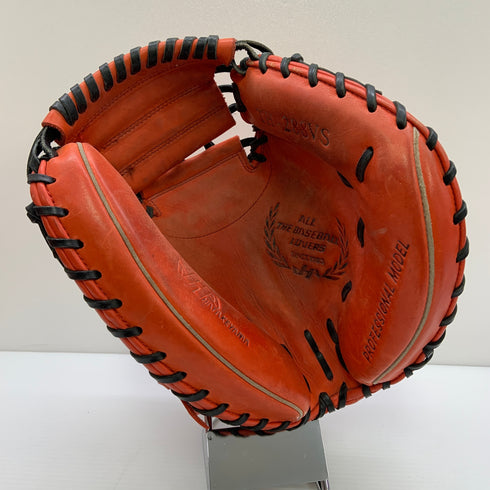 ハタケヤマ HATAKEYAMA TH-288VS 軟式 大人 一般 キャッチャーミット 捕手 グローブ グラブ 右投げ 中古品 野球 9172