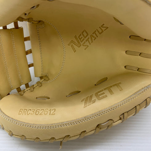 ゼット ZETT ネオステイタス 軟式 大人 一般 キャッチャーミット 捕手 グローブ グラブ 右投げ BRC362612 タグ付き 野球 7756