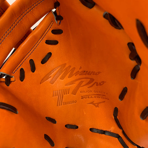 ミズノ MIZUNO ミズノプロ 硬式 大人 一般 ファーストミット 一塁手 グローブ グラブ 右投げ HG1025 中古品 箱・グローブ袋付き 野球 7486