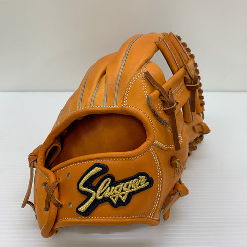 久保田スラッガー KUBOTA SLUGGER 硬式 大人 一般 内野手用 グローブ グラブ 右投げ KSG-L5 中古品 グローブ袋付き 野球 5974